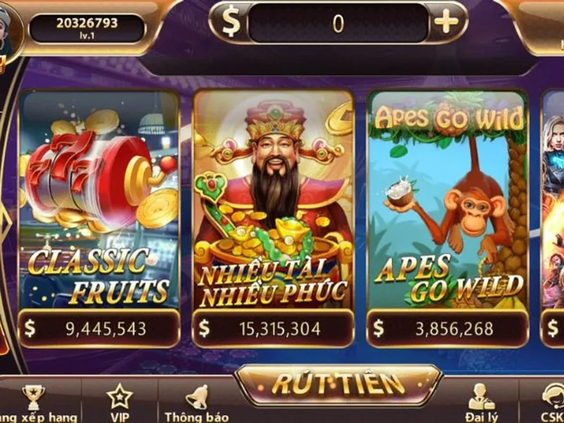 Trò chơi máy đánh bạc tại 55win