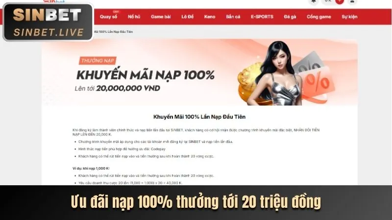 Cập nhật dịch vụ mới từ 55win